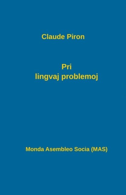 Claude Piron - Pri lingvaj problemoj, E-bok