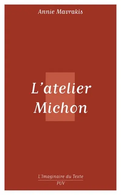 Annie Mavrakis - L'atelier Michon, E-bok. Tillgänglighet: Lägg i varukorg