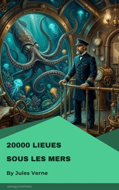 Jules Verne - 20000 lieues sous les mers, E-bok