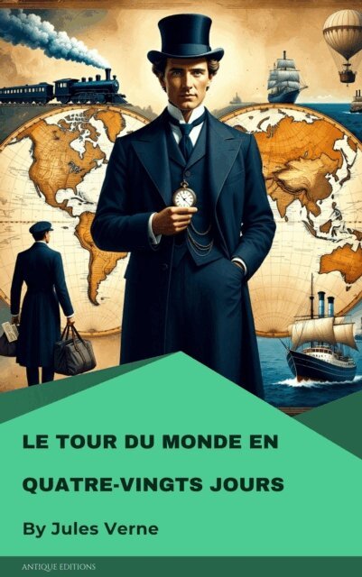 Jules Verne - Le Tour du monde en quatre-vingts jours, E-bok