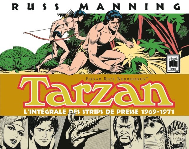 Russ Manning, Edgar Rice Burroughs - Tarzan, l'intégrale des strips de presse 1969-1971, Tome 2, E-bok