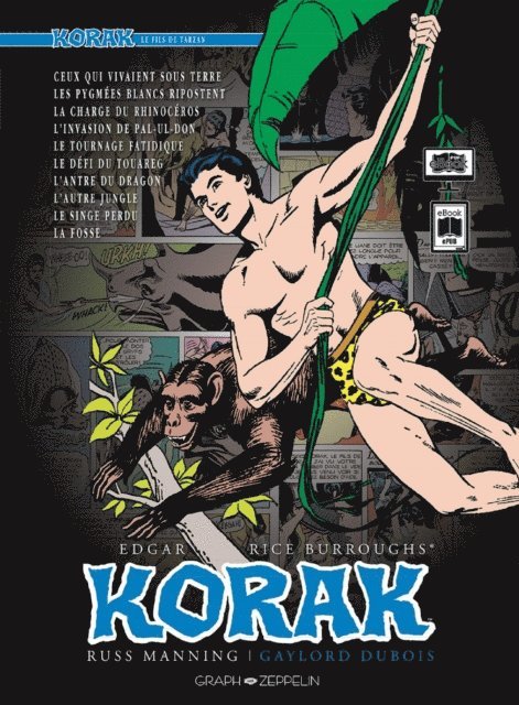 Gaylord Dubois, Russ Manning - Korak, le fils de Tarzan, tome 2, E-bok