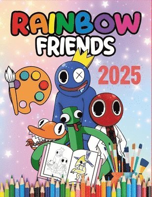 Mouel - Rainbow Friends Coloring Book, Häftad