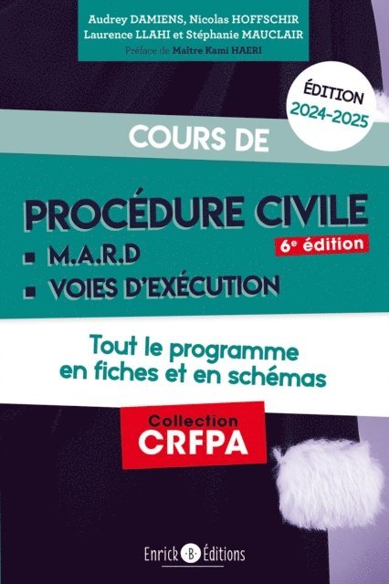 Nicolas Hoffshir, Laurence Llahi, Audrey Damiens - Cours de procédure civile et modes alternatifs de règlement des différends 2024-2025, E-bok