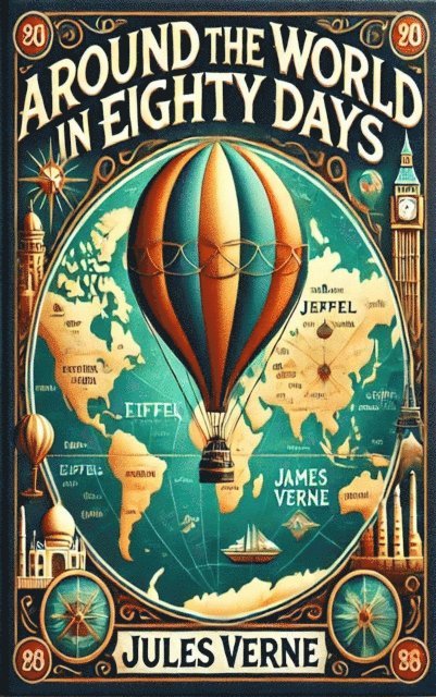 Jules Verne - Around the World in Eighty Days, E-bok