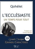 L'Ecclsiaste en grands caractres