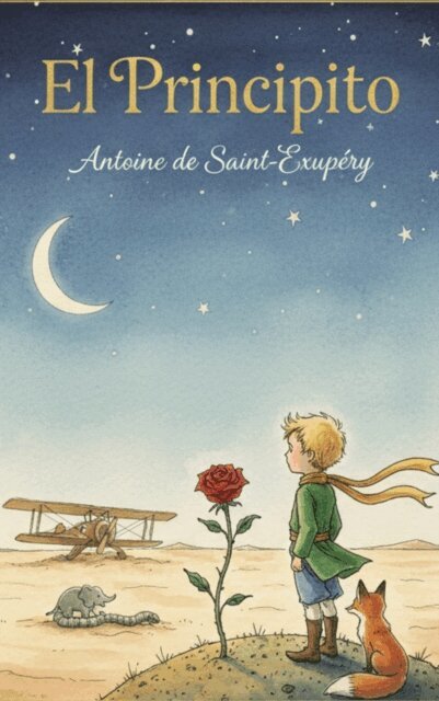Antoine de Saint-Exupery - El Principito, E-bok