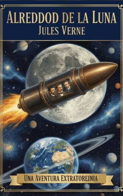 Jules Verne - Alrededor de la Luna, E-bok