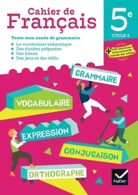 Laëtitia Marcellesi, Fabienne Haudiquet - Cahier de Français 5e Éd 2023 - Cahier de l'élève, Häftad. Tillgänglighet: Tillfälligt slut