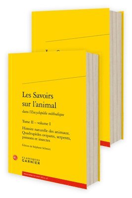 Louis Jean-Marie Daubenton, Jacques Lacombe - Les Savoirs Sur l'Animal - Tome II, Häftad. Tillgänglighet: Tillfälligt slut