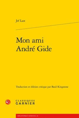 Jef Last, Pierre Masson - Mon Ami Andre Gide, Häftad