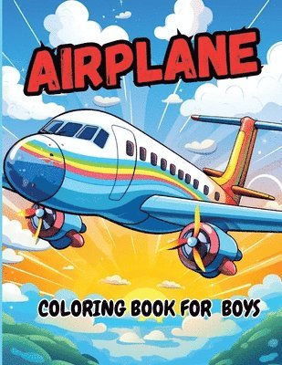 Tobba - Airplane Coloring Book For Boys, Häftad