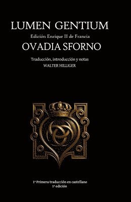 Ovadia Sforno, Walter Hilliger - Lumen Gentium, Häftad. Tillgänglighet: Lägg i varukorg