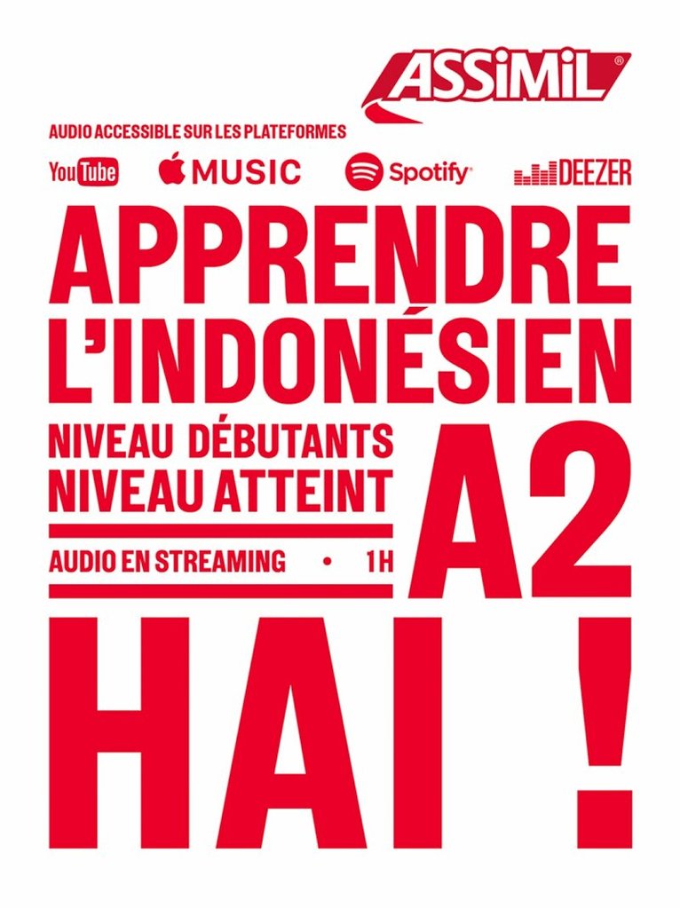Marie-Laure Beck-Hurault - Apprendre L'indonesien A2, Häftad