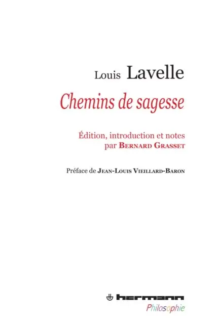 Bernard Grasset, Louis Lavelle - Chemins de sagesse, E-bok. Tillgänglighet: Lägg i varukorg