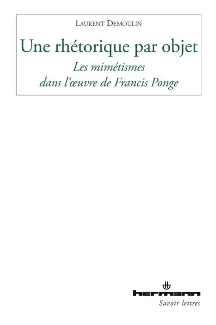 Laurent Demoulin - Une rhétorique par objet, E-bok. Tillgänglighet: Lägg i varukorg