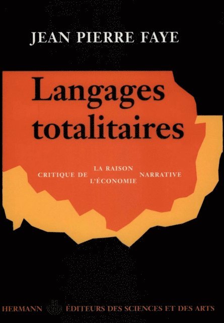 Jean-Pierre Faye - Langages totalitaires, E-bok