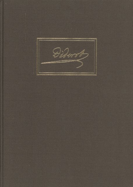 Denis Diderot - Œuvres complètes : Volume 12, Le neveu de Diderot : fiction IV, E-bok