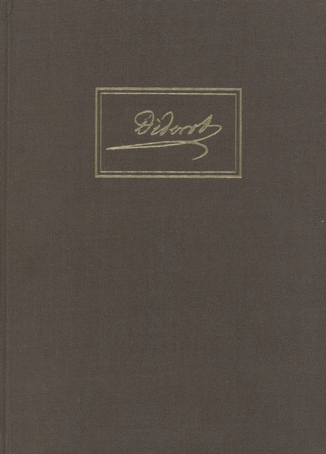 Denis Diderot - Œuvres complètes : Volume 18, Arts et lettres : 1767-1770 : Critique II, E-bok