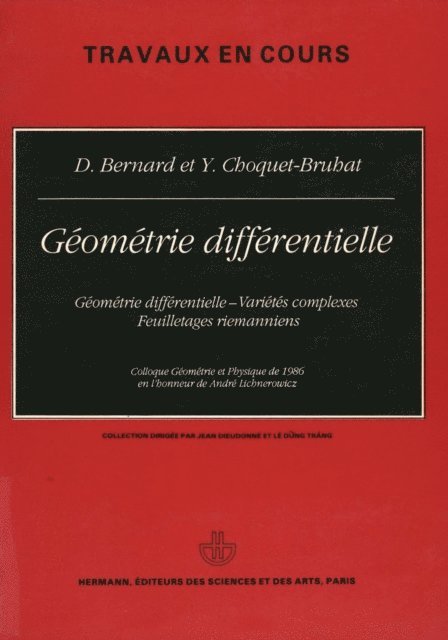 D. Bernard, Y. Choquet-Bruhat - Géométrie différentielle, E-bok