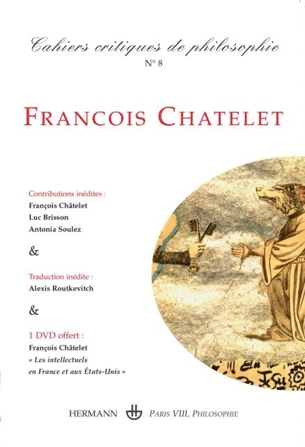 Bruno Cany - Cahiers critiques de Philosophie n°8 : François Châtelet, E-bok