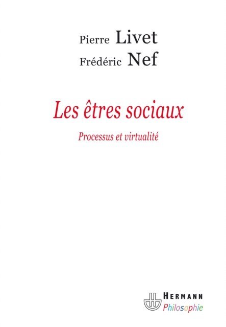 Frederic Nef, Pierre Livet - Les êtres sociaux, E-bok