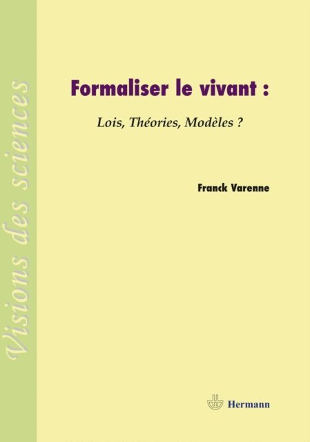 Franck Varenne - Formaliser le vivant, E-bok