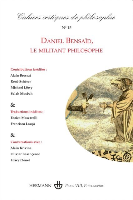 Bruno Cany - Cahiers critiques de philosophie n°15, E-bok