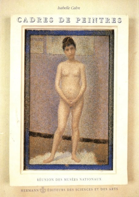 Isabelle Cahn - Cadres de peintres, E-bok