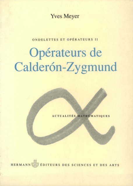 Yves Meyer - Ondelettes et opérateurs, Volume 2, E-bok