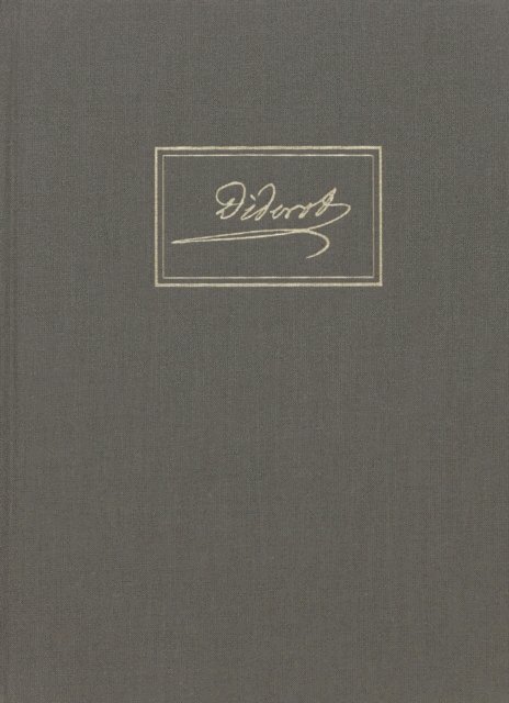 Denis Diderot - Œuvres complètes : Volume 20, Le paradoxe sur le comédien, 1771-1773 : Critique III, E-bok