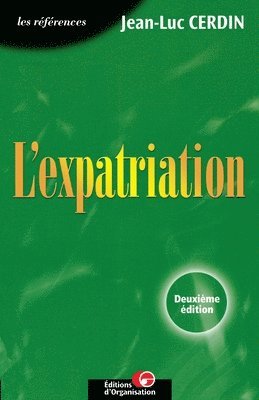 Jean-Luc Cerdin - L'expatriation, Häftad