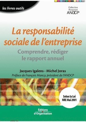 Jacques Igalens, Michel Joras - responsabilité sociale de l'entreprise, Häftad