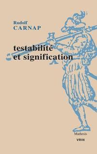 Rudolf Carnap - Testabilite Et Signification, Häftad. Tillgänglighet: Lägg i varukorg