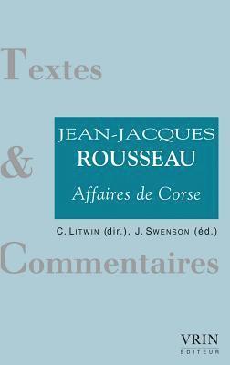 Jean-Jacques Rousseau, James Swenson - Affaires de Corse, Häftad. Tillgänglighet: Lägg i varukorg