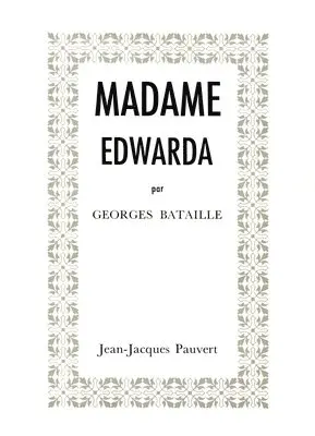 Georges Bataille - Madame Edwarda, Häftad. Tillgänglighet: Lägg i varukorg