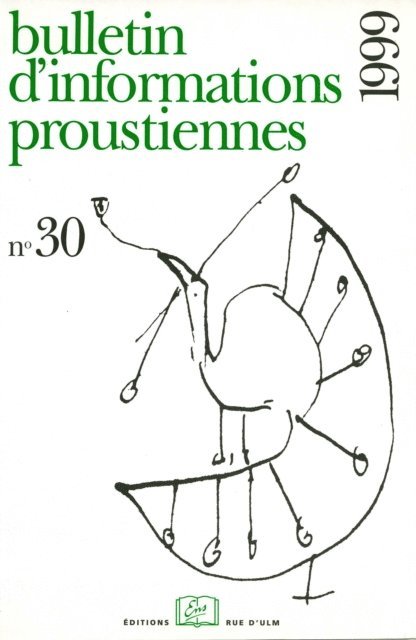 Bernard Brun - Bulletin d'informations proustiennes n° 30, E-bok. Tillgänglighet: Lägg i varukorg