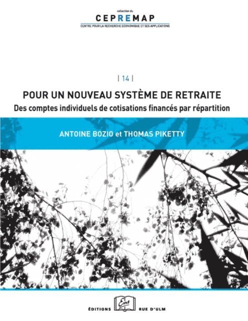 Antoine Bozio, Thomas Piketty - Pour un nouveau système de retraite, E-bok