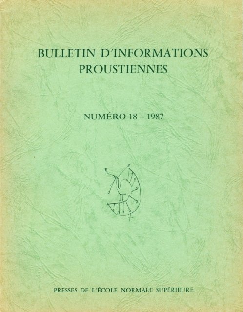 Bernard Brun - Bulletin d'informations proustiennes n° 18, E-bok. Tillgänglighet: Lägg i varukorg