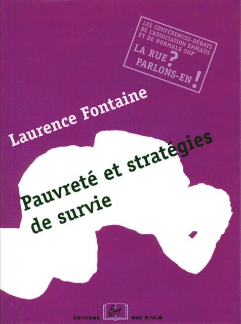 Laurence Fontaine - Pauvreté et stratégies de survie, E-bok
