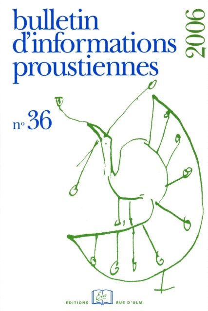 Bernard Brun - Bulletin d'informations proustiennes n° 36, E-bok. Tillgänglighet: Lägg i varukorg