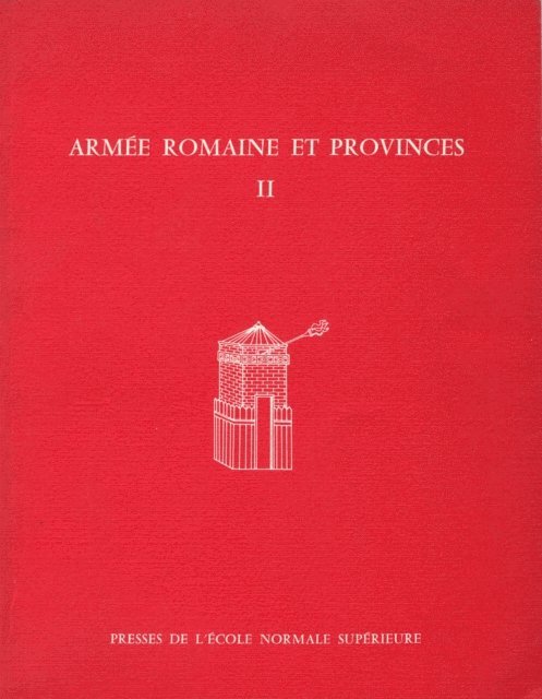 Jean Bousquet, Collectif - Armée romaine et provinces II, E-bok