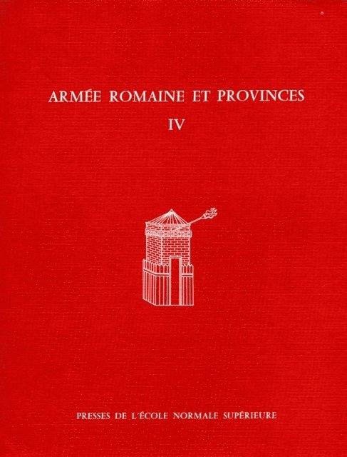 Michel Redde - Armée romaine et provinces, IV, E-bok