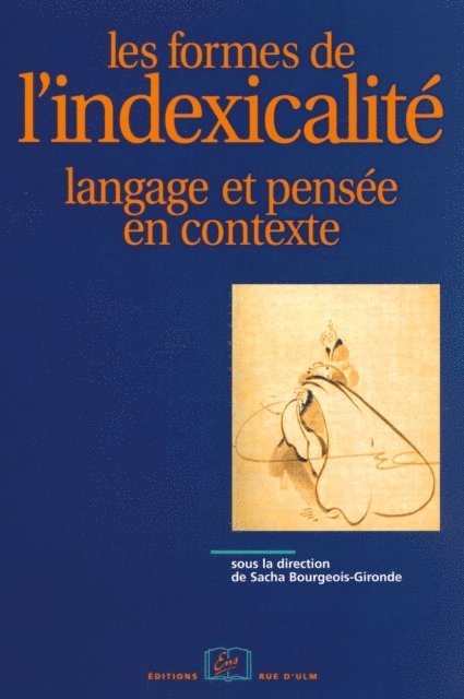 Sacha Bourgeois-Gironde, Collectif - Les formes de l'indexicalité, E-bok