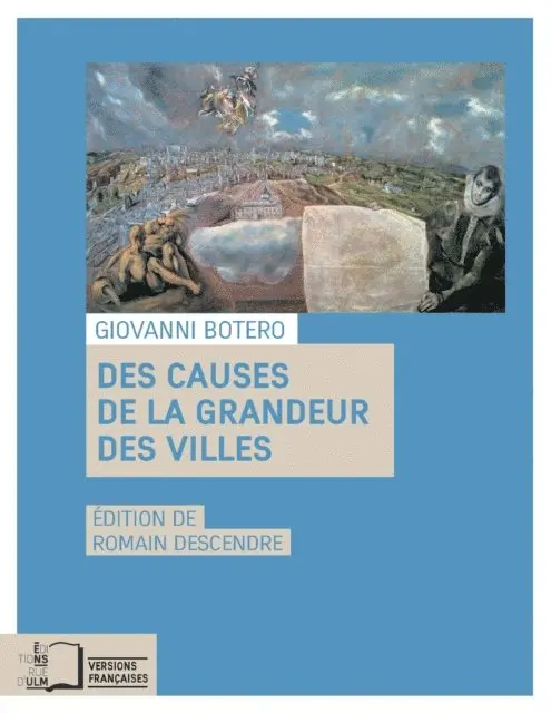 Giovanni Botero - Des causes de la grandeur des villes, E-bok. Tillgänglighet: Lägg i varukorg