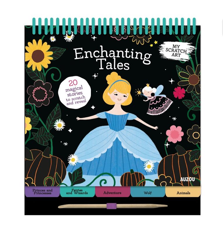 My Scratch Art: Enchanting Tales, Häftad
