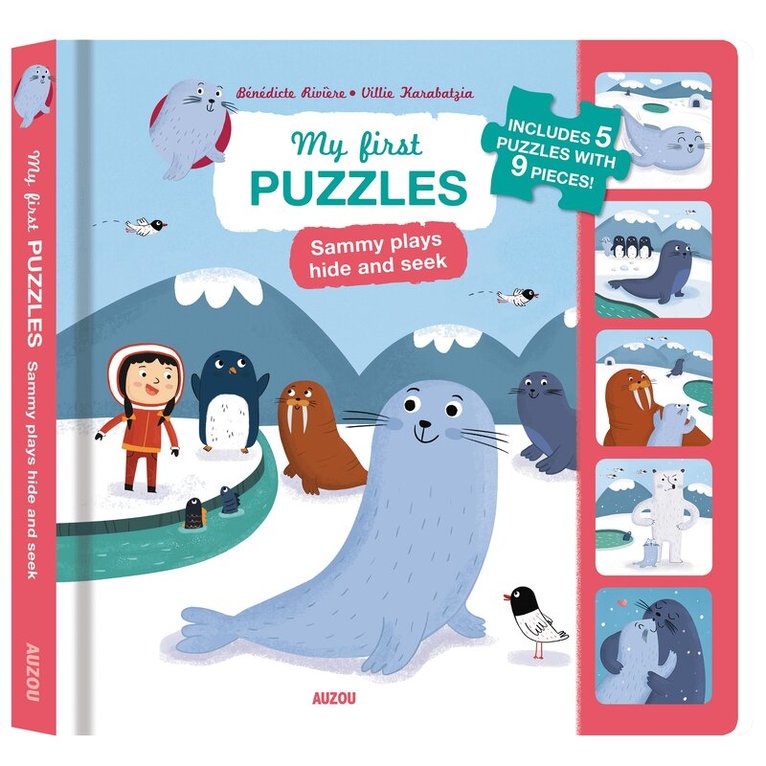 Bénédicte Rivière - My First Puzzles: Sammy Plays Hide and Seek, Kartonnage. Tillgänglighet: Tillfälligt slut