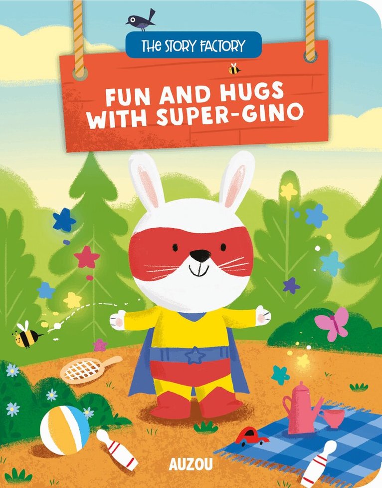Bénédicte Rivière - Fun and Hugs with Super-Gino, Häftad. Tillgänglighet: Tillfälligt slut