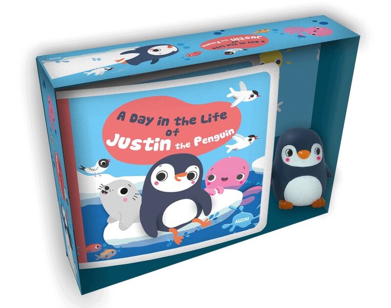 Auzou Publishing - Day in the Life of Justin the Penguin (box edition). Tillgänglighet: Tillfälligt slut