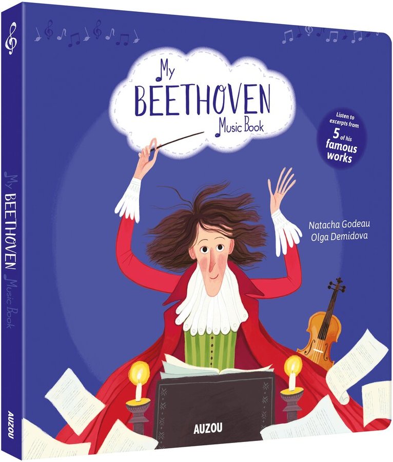 Natacha Godeau - My Beethoven Music Book, Kartonnage